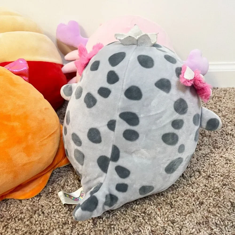 Squishmallows Sea Life Lot 4 Cosmina Indie Crab  Avana Axolotl Norbu Octopus 8